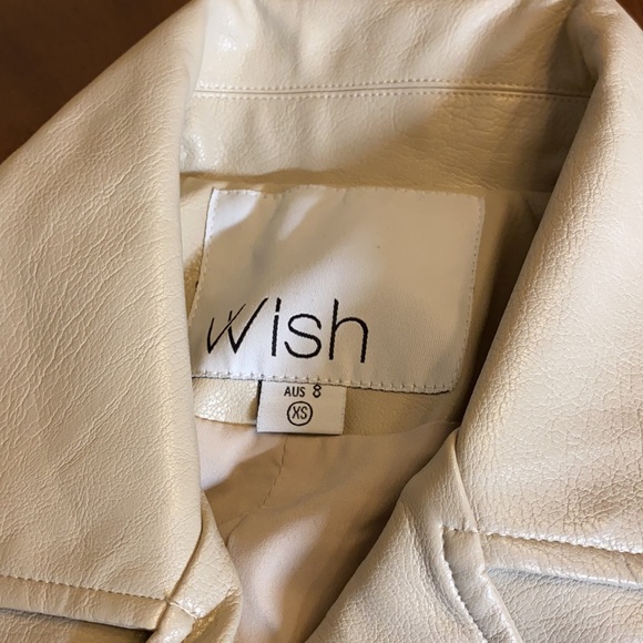 Wish the label faux leather jacket - Picture 4 of 9